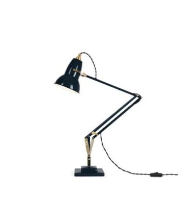 Anglepoise Original 1227 Bordlampe Messing Ink Blue