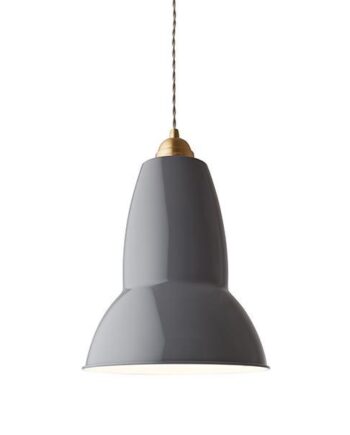 Anglepoise Original 1227 Messing Maxi Pendel Elephant Grey