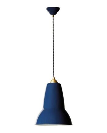 Anglepoise Original 1227 Messing Midi Pendel Ink Blue