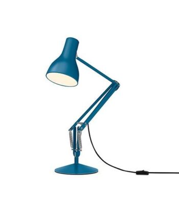 Anglepoise Type 75 Bordlampe Anglepoise   Margaret Howell Saxon Blue