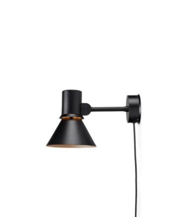 Anglepoise Type 80 W1 Væglampe Med Kabel Mat Sort