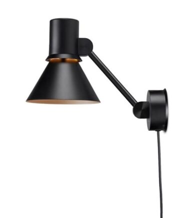 Anglepoise Type 80 W2 Væglampe Med Ledning Mat Sort