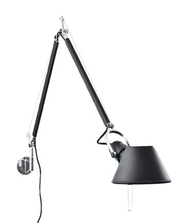 Artemide Tolomeo Væglampe Sort