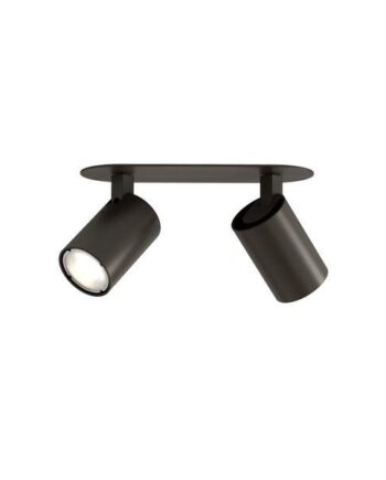 Astro Ascoli Twin Recessed Spot Bronse