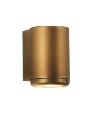 Astro Jura Single Væg Udendørslampe Led Solid Messing