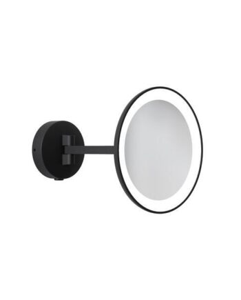 Astro Mascali Round Led Væglampe Mat Sort