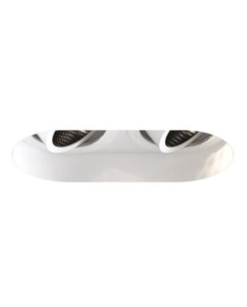 Astro Trimless Round Twin Adjustable Spot Mat Hvid