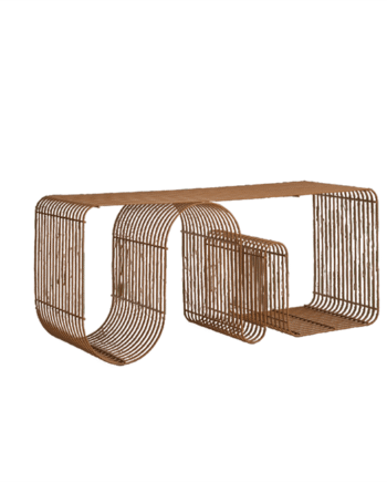 Aytm Curva Bænk L100 Amber