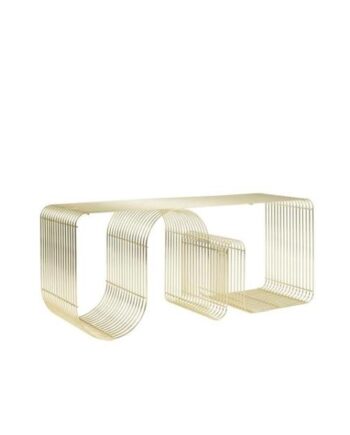 Aytm Curva Bænk L100 Guld