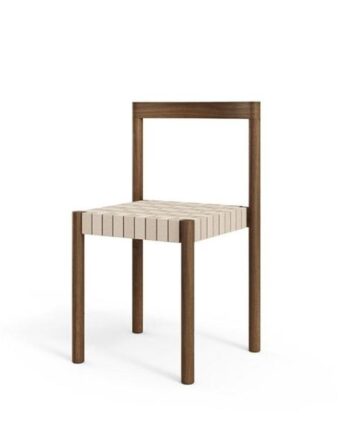 Brdr  Krüger Ekko Spisebordsstol Røget Eg Natural Linned