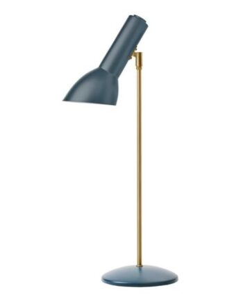 Cph Lighting Oblique Bordlampe Petroleumsblå Messing