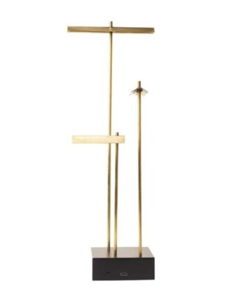Dcwéditions Knokke Transportabel Lampe Guld