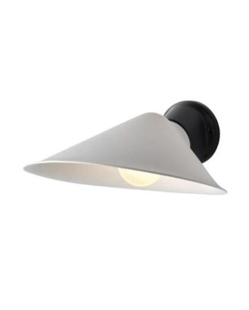 Dcwéditions Plume Væglampe Porcelæn Sort