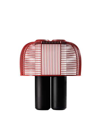 Dcwéditions Yasuke Bordlampe Sort Rød