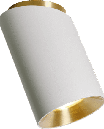 Dcw Tobo C85 Diag Loftlampe Hvid Messing