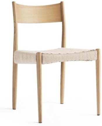 Decotique Bond Spisebordsstol Hvidmalet Eg