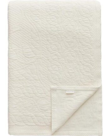 Decotique Elena Sengetæppe 260x260 Hvid