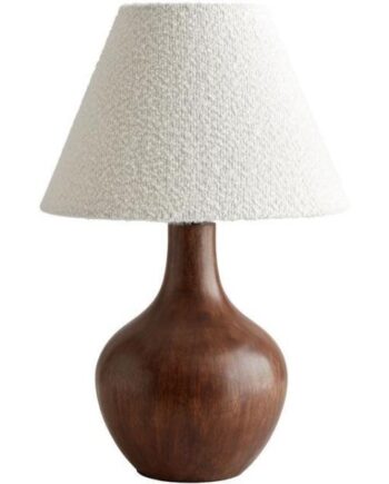 Decotique Solid Bordlampe Mørk Eg
