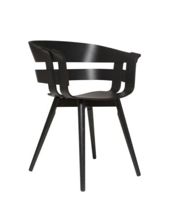 Design House Stockholm Wick Spisebordsstol Sort Eg