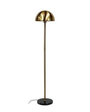 Dyberg Larsen French Collection Menton Gulvlampe Messing Sort Marmor