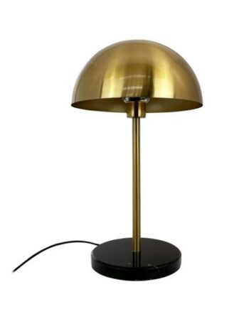 Dyberg Larsen French Collection Nancy Bordlampe Messing Sort Marmor