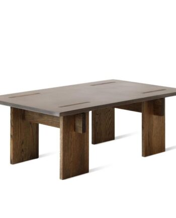 Eberhart Arnold Sofabord Mørk Beton Mørk Egetræ- Limited Edition