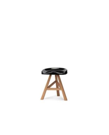 Establihed   Sons Heidi Spisebordsstol H50 Glossy Black Ask