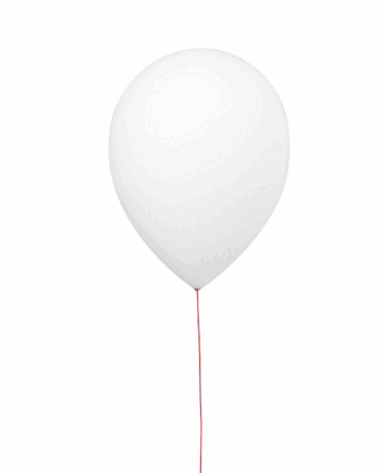 Estiluz Balloon Væglampe Hvid