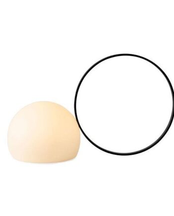 Estiluz Circ Bordlampe Stor Sort
