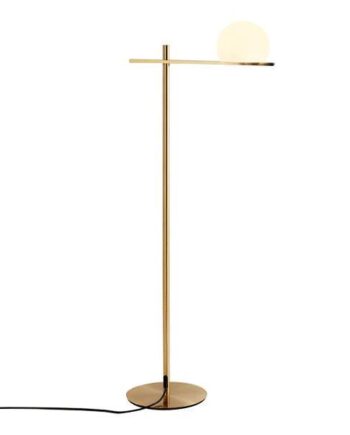 Estiluz Circ Gulvlampe Guld