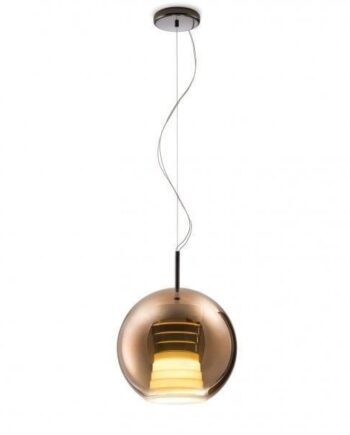 Fabbian Beluga Royal D57 Pendel Mellem Bronze