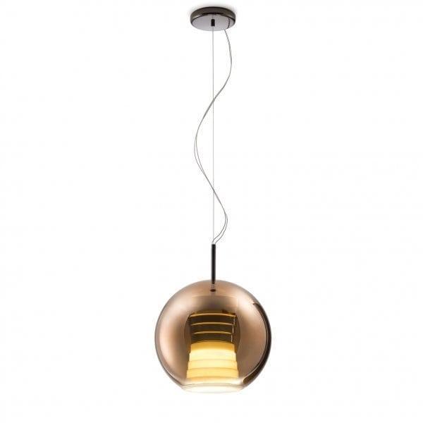 Fabbian Beluga Royal D57 Pendel Mellem Bronze