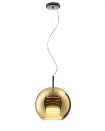 Fabbian Beluga Royal D57 Pendel Mellem Guld