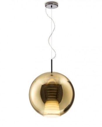 Fabbian Beluga Royal D57 Pendel Stor Guld