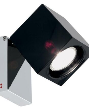 Fabbian Ice Cube Classic Væg Loftlampe Sort