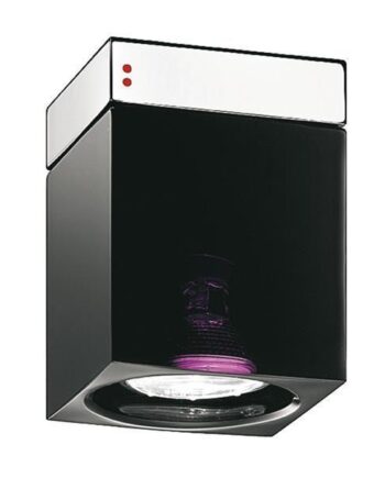 Fabbian Ice Cube Downlight Loftslampe Sort