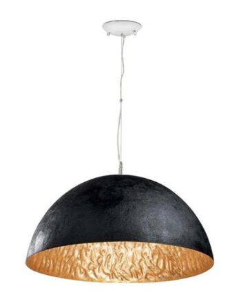 Faro Magma Pendel Sort Guld