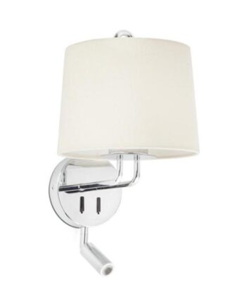 Faro Montreal Væglampe Justerbar Krom Beige