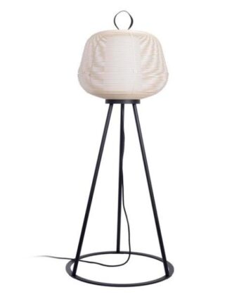 Faro Nara Udendørs Gulvlampe Beige Opal Hvid