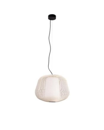 Faro Nara Udendørs Pendel Beige Opal Hvid