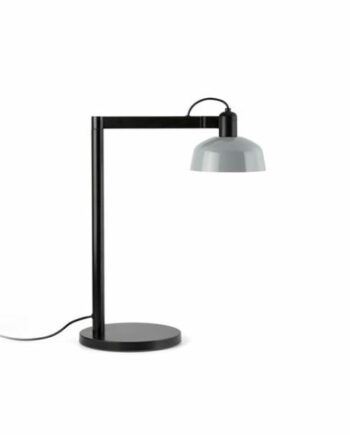 Faro Tatawin Bordlampe Satin Sort Grayish Blue