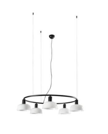 Faro Tatawin Circular Pendel Lille Hvid