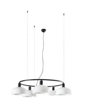 Faro Tatawin Circular Pendel Stor Hvid