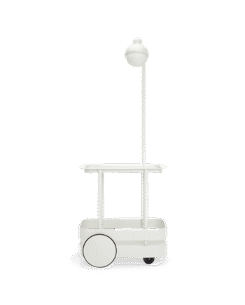 Fatboy Jolly Trolley Rullevogn Med Lampe Lysegrå