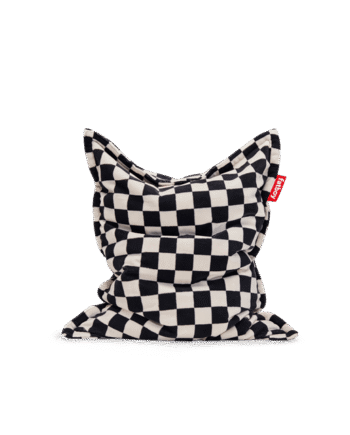 Fatboy Original Slim Teddy Sækkestol Chess Black Ecru
