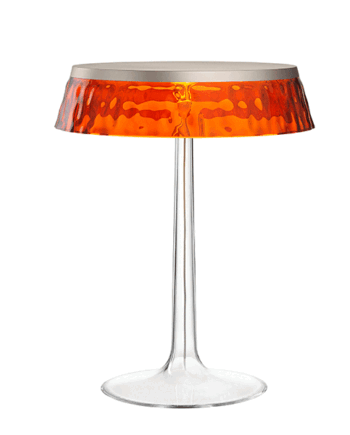Flos Bon Jour Bordlampe Mat Bronze Krop Og Rav Skærm