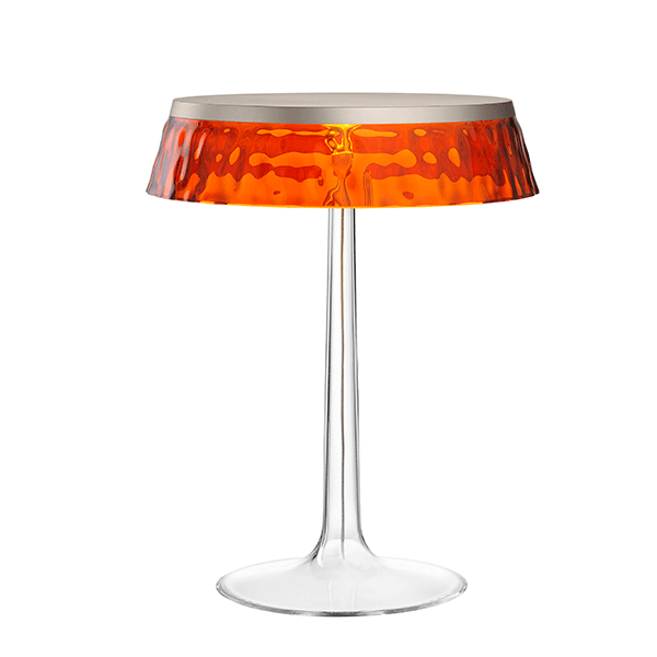 Flos Bon Jour Bordlampe Mat Bronze Krop Og Rav Skærm