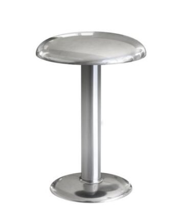 Flos Gustave Transportabel Bordlampe Poleret Sølv 2700k