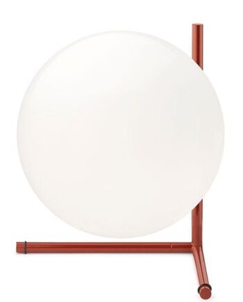 Flos Ic T2 Bordlampe Mørk Rød