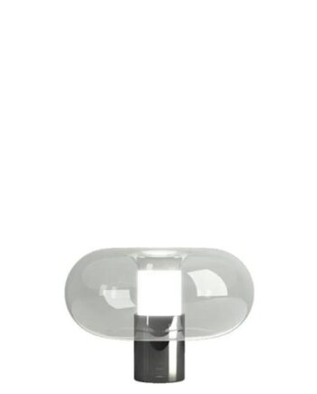 Fontanaarte Fontanella Bordlampe Medium Krom Sort